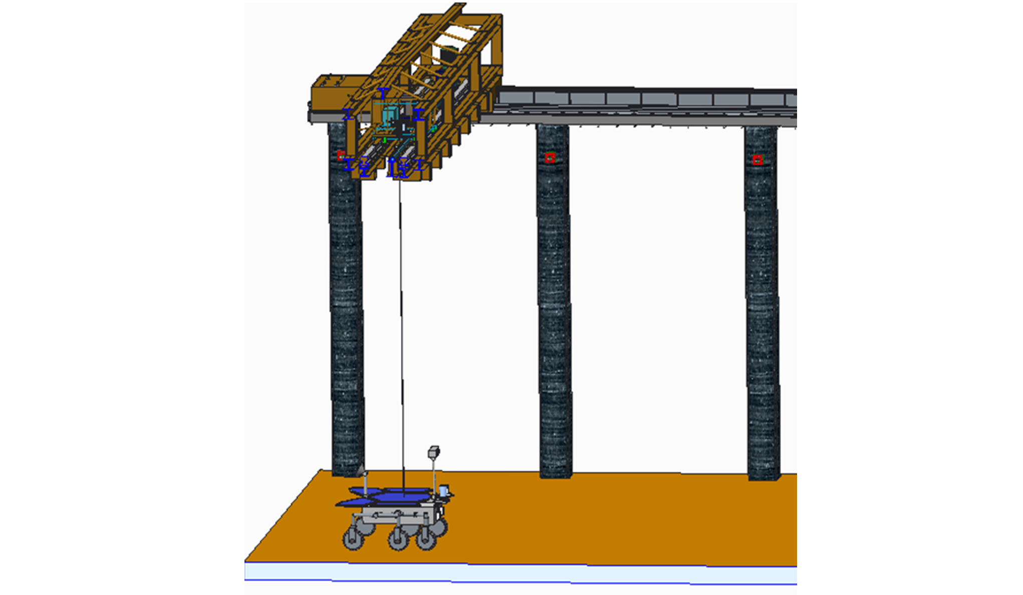 悬吊微低重力模拟
