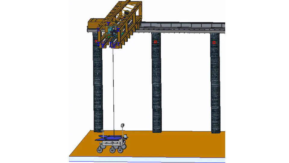 悬吊微低重力模拟